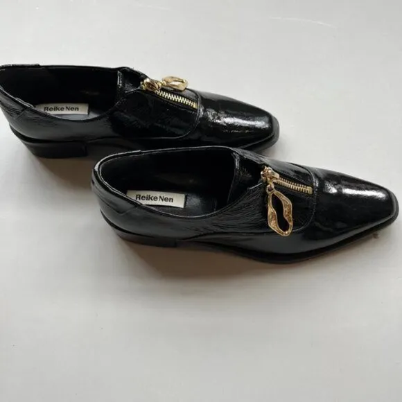 Stylish Patent Leather Loafers