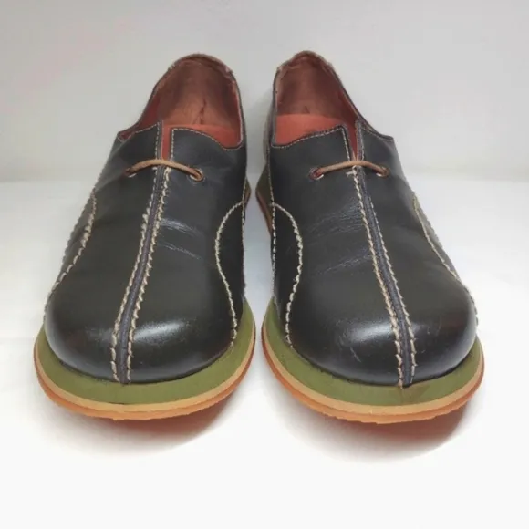 Tabarca Spain Leather Loafers Slip-on Walking Driving Shoes USA 6.5 Eur 37