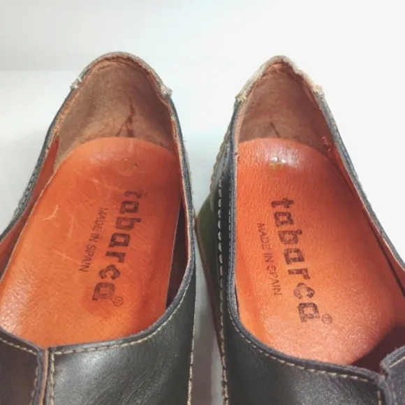 Tabarca Spain Leather Loafers Slip-on Walking Driving Shoes USA 6.5 Eur 37