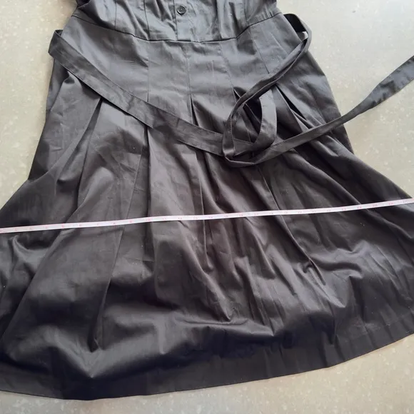 Talbots Black A-Line Shirt Dress - Size 10