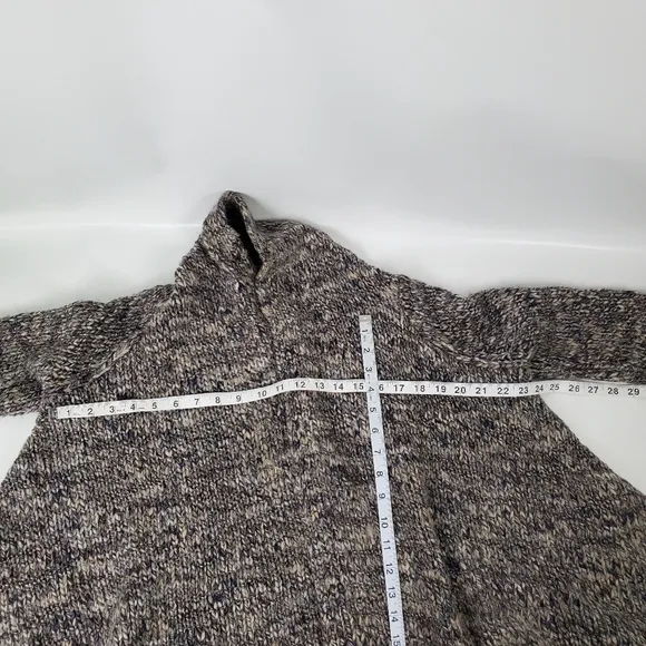 Talbots Open Drape Wool Alpaca Knit Cardigan