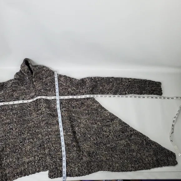Talbots Open Drape Wool Alpaca Knit Cardigan