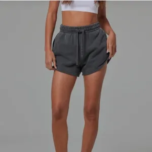 TALENTLESS CHARCOAL GRAY CLASSIC HEAVYWEIGHT SHORTS WITH POCKETS SIZE SMALL