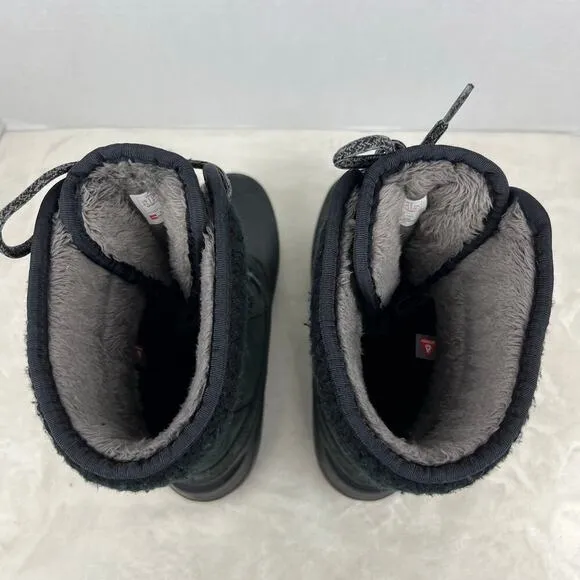 The North Face Shellista Il Mid Apres Boots Black Womens Sz 8.5 Waterproof