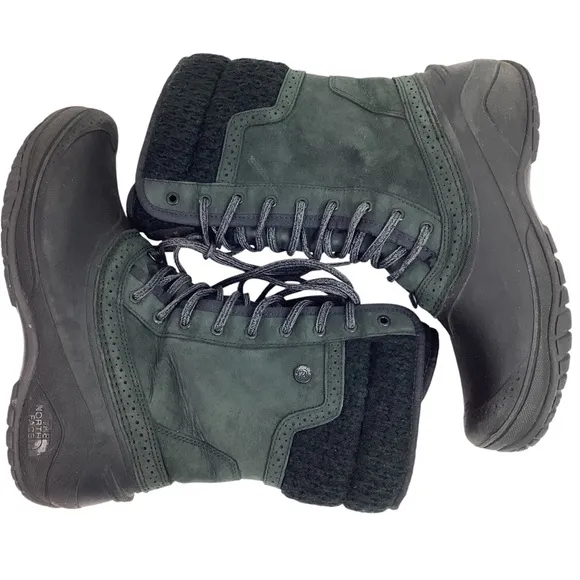 The North Face Shellista ll Mid Waterproof Primaloft Leather Boots Black