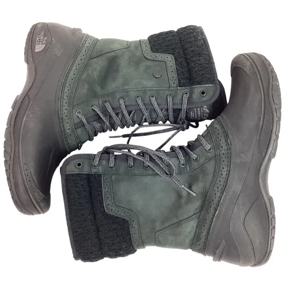 The North Face Shellista ll Mid Waterproof Primaloft Leather Boots Black