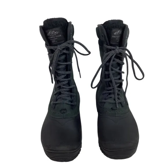 The North Face Shellista ll Mid Waterproof Primaloft Leather Boots Black