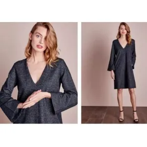 The White Company Size 10 Dress White Label Sweaterdress Wool blend London