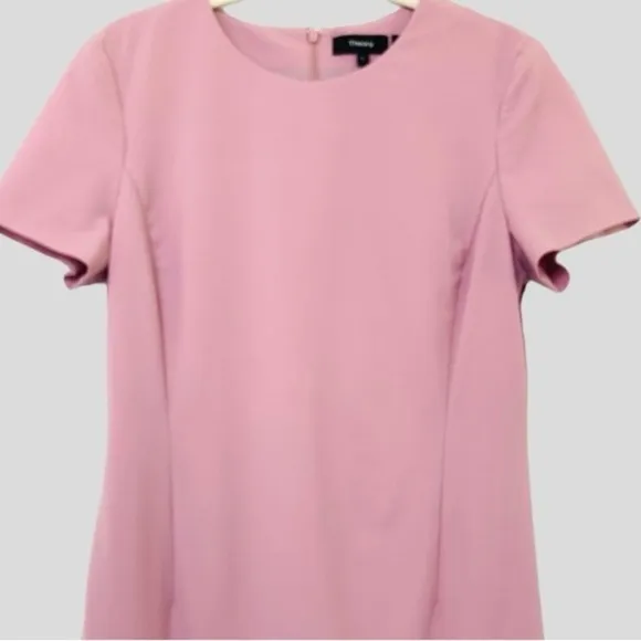 Theory Designer Women’s Mini Dress – Quiet Luxury Minimalism Sz.8