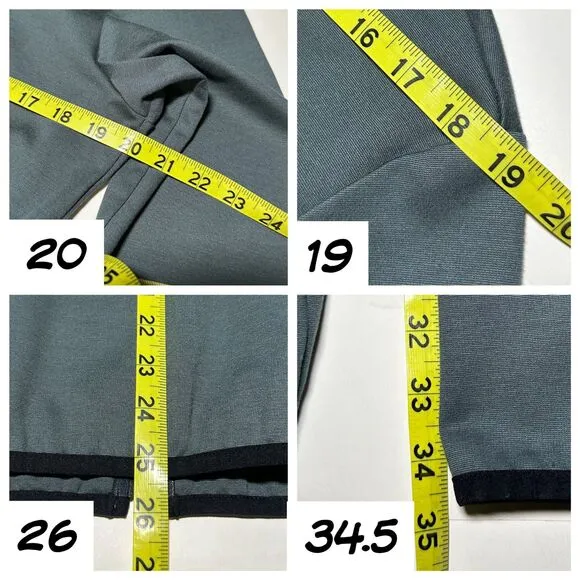 Theory Stealth Bomber Mens M Plinth Grey Stretch Tech Knit NWT D/C Rare