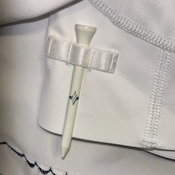 TNUCK SPORTWhite 16 Inch Halliet Golf Skirt