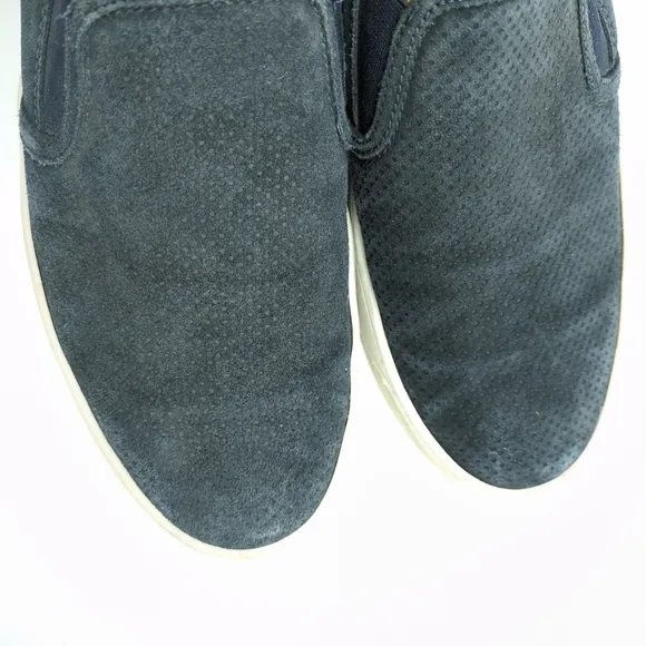 To Boot New York Oscar Suede Loafers Slip On Navy Blue Men's 12M Made in Italy
