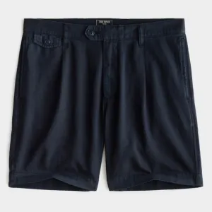 Todd Snyder 7&quot; Pleated Hudson Short in Nightwatch
