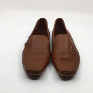 Tod’s Brown Leather Driving Mocassin Driving Loafers Sz EU 36 US 6. *Flawed*
