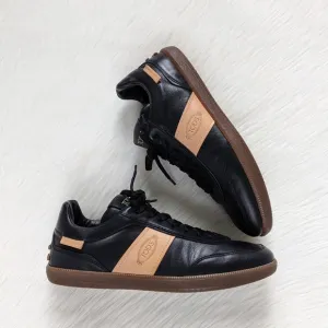 Tod's X Hender Scheme Tabs Black Leather Sneakers | Size Men's 8.5