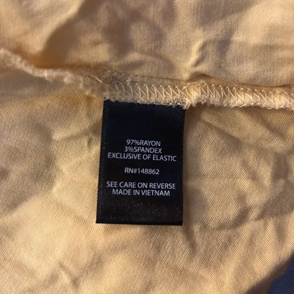 Torrid Sunshine Yellow Smocked Bodice Pleated V-Neck Dress, Sz. 1