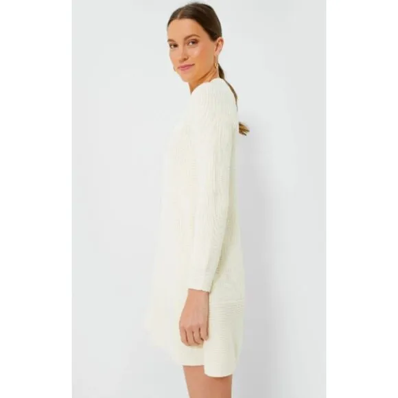 Tuckernuck Ainsley cream knit sweater dress in Medium - WORN ONCE