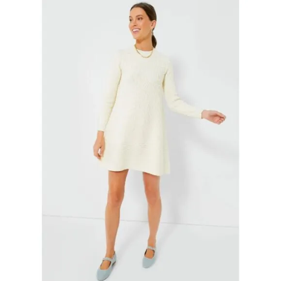 Tuckernuck Ainsley cream knit sweater dress in Medium - WORN ONCE