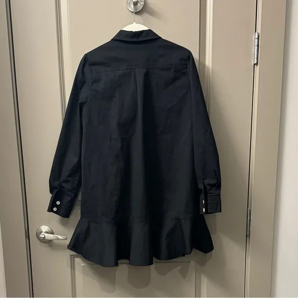 Tuckernuck Cotton Poplin Callahan Dress, Black