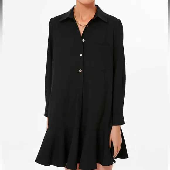 Tuckernuck Cotton Poplin Callahan Dress, Black