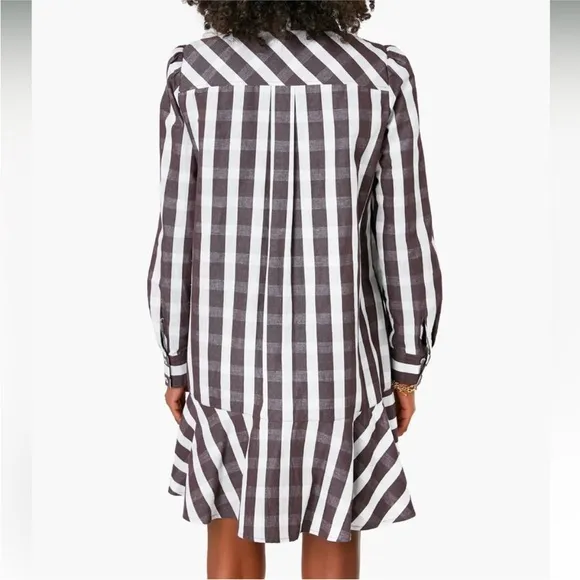 Tuckernuck Espresso Check Callahan Shirt Dress NWT xxs