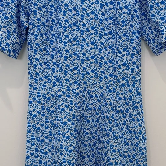 TUCKERNUCK HYACINTH HOUSE Blue Floral Dallas Mini Dress
