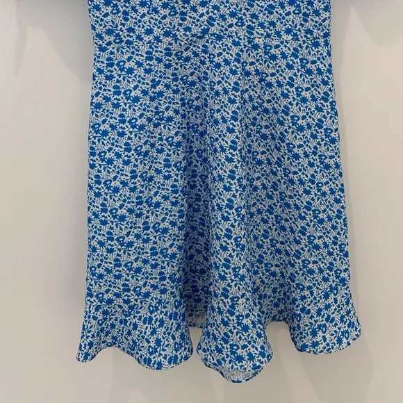 TUCKERNUCK HYACINTH HOUSE Blue Floral Dallas Mini Dress