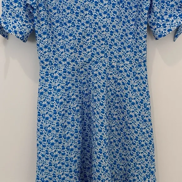 TUCKERNUCK HYACINTH HOUSE Blue Floral Dallas Mini Dress