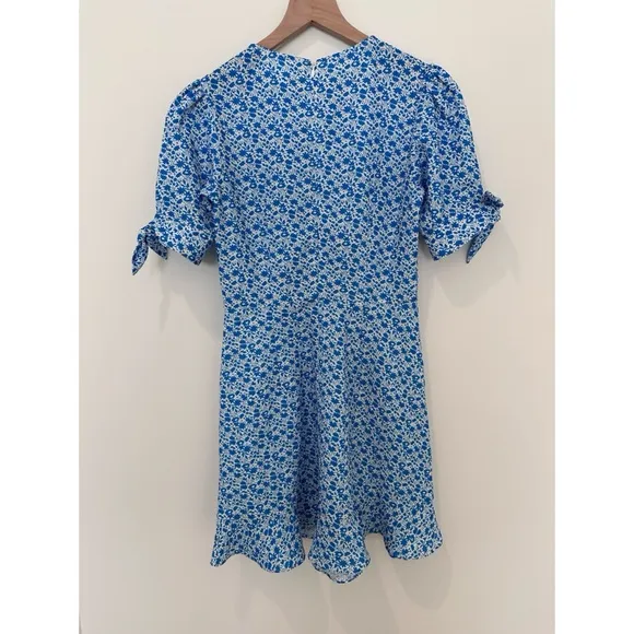 TUCKERNUCK HYACINTH HOUSE Blue Floral Dallas Mini Dress