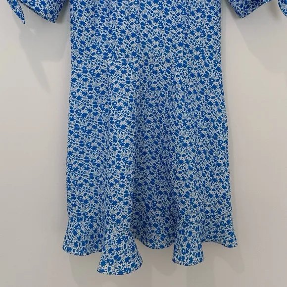 TUCKERNUCK HYACINTH HOUSE Blue Floral Dallas Mini Dress