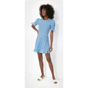 TUCKERNUCK HYACINTH HOUSE Blue Floral Dallas Mini Dress