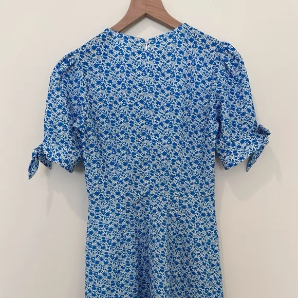 TUCKERNUCK HYACINTH HOUSE Blue Floral Dallas Mini Dress