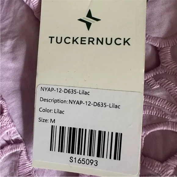 Tuckernuck Lilac Floral Lace Clarice Dress. M. NWT.