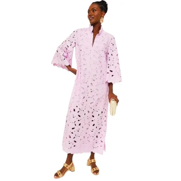 Tuckernuck Lilac Floral Lace Clarice Dress. M. NWT.