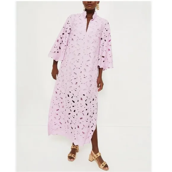 TUCKERNUCK Lilac Floral Lace Clarice Dress MEDIUM