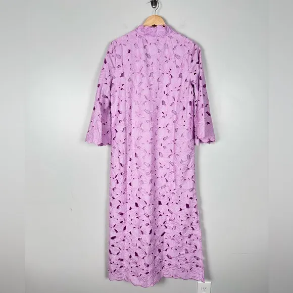 TUCKERNUCK Lilac Floral Lace Clarice Dress MEDIUM