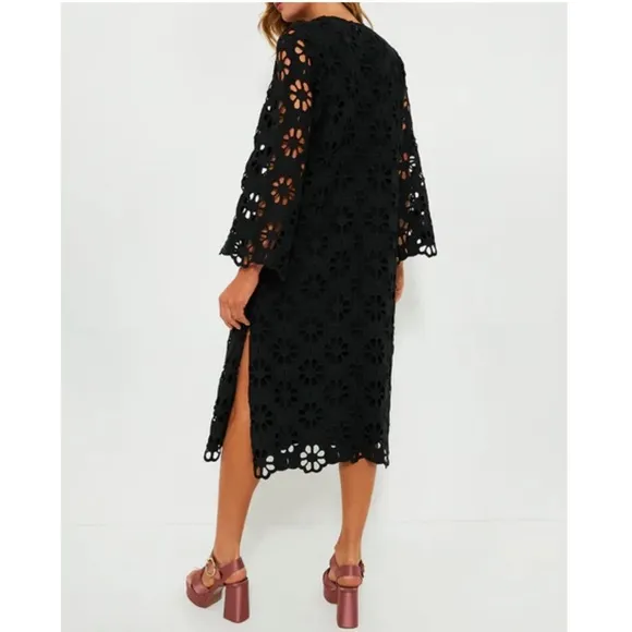 TUCKERNUCK Noir Eyelet Hutton Dress