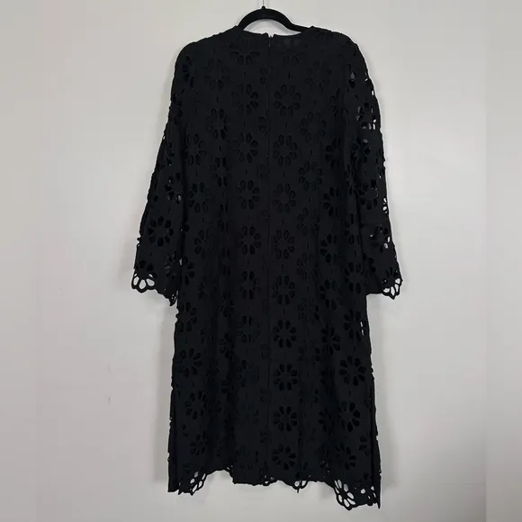 TUCKERNUCK Noir Eyelet Hutton Dress