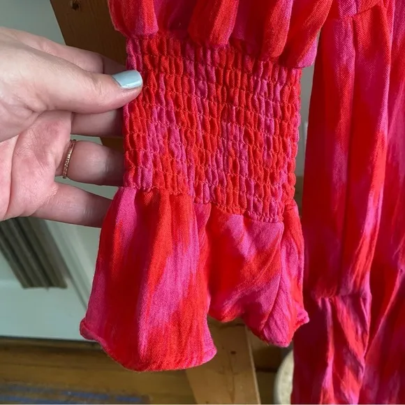 Tuckernuck Pomander Place Hot Pink Ikat Kenzo Dress