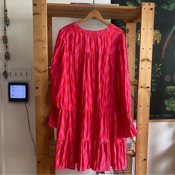 Tuckernuck Pomander Place Hot Pink Ikat Kenzo Dress