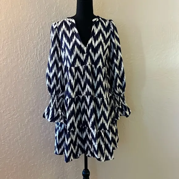Tuckernuck Pomander Place Navy‎ Ikat Kenzo Dress