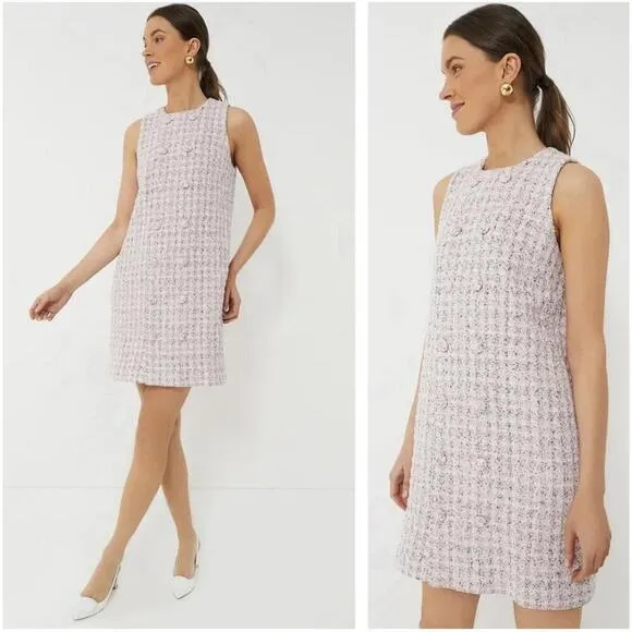 Tuckernuck Pomander Place Peony Tweed Bianca Dress NWT XXL 2XL
