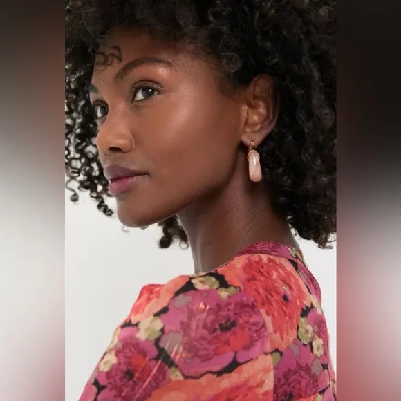 TUCKERNUCK   POMANDER PLACE Rose Chiffon Kenzo Dress | Large | NWT