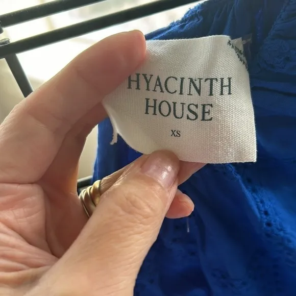 Tuckernuk Hyacinth House Royal Blue Eyelet Dress