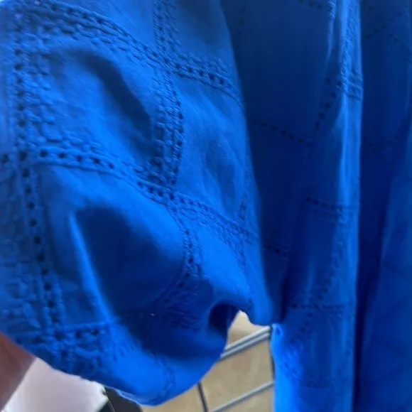 Tuckernuk Hyacinth House Royal Blue Eyelet Dress
