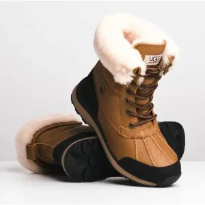 UGG Adirondack III Chestnut Waterproof Leather Snow Boots Women’s Size 7, EU 38
