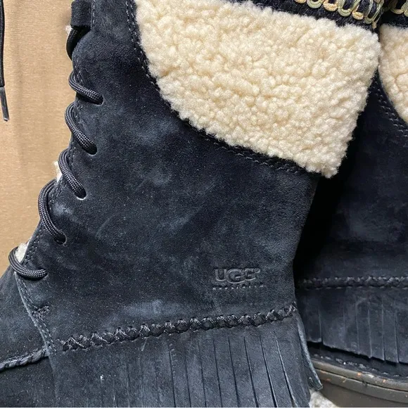 UGG Australia Shoreline Suede Winter Boots