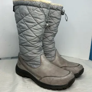 UGG Australia Womens Snowpeak Gray Shearling Waterproof 5739 W Winter