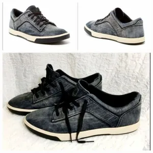 UGG Bueller Washed Denim Sneakers Size 11
