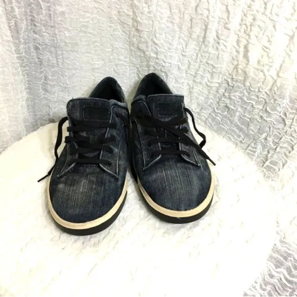 UGG Bueller Washed Denim Sneakers Size 11